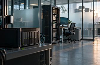 Isolated backup system and restored server environment prepared for a business recovery test.